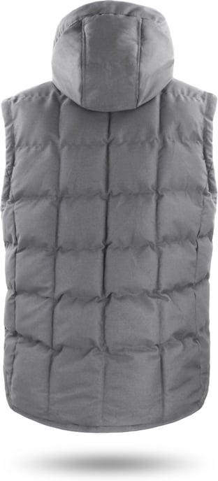 normani OUTDOOR SPORTS Chaleco acolchado de invierno para hombre Tropez - Image 3