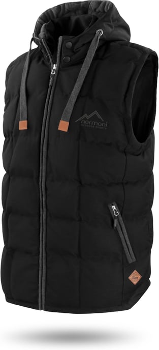 normani OUTDOOR SPORTS Chaleco acolchado de invierno para hombre Tropez - Image 2