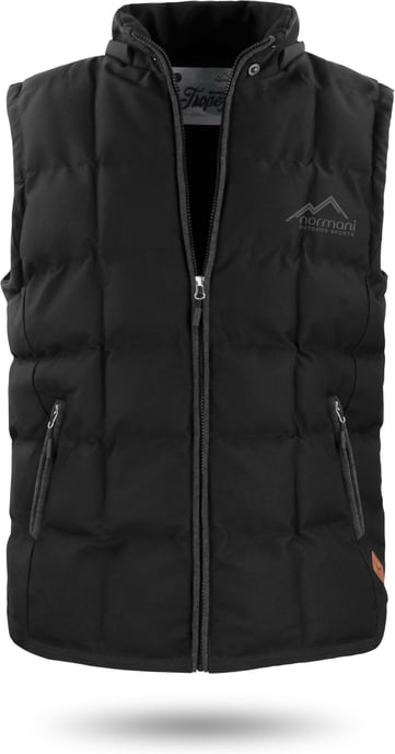 normani OUTDOOR SPORTS Chaleco acolchado de invierno para hombre Tropez - Image 5