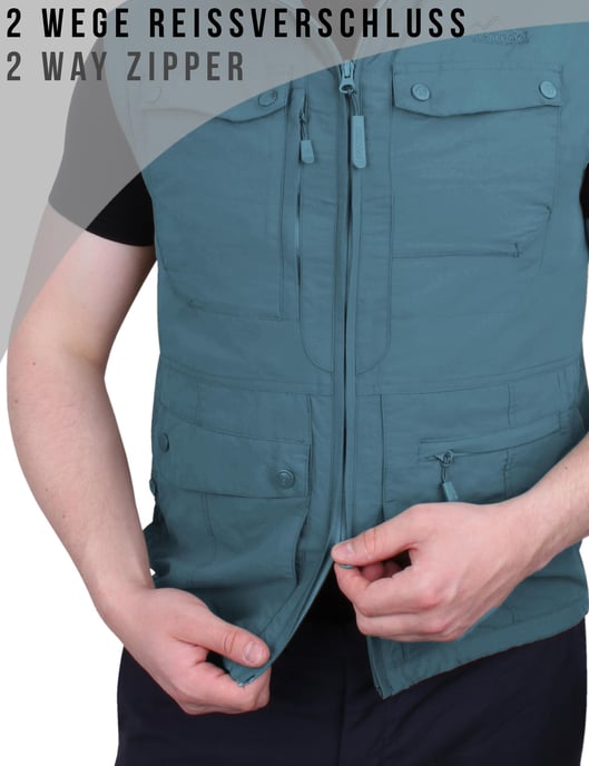 normani OUTDOOR SPORTS Chaleco de hombre para exteriores Kudu - Image 3