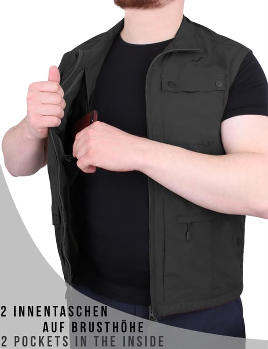 normani OUTDOOR SPORTS Chaleco de hombre para exteriores Kudu - Image 4