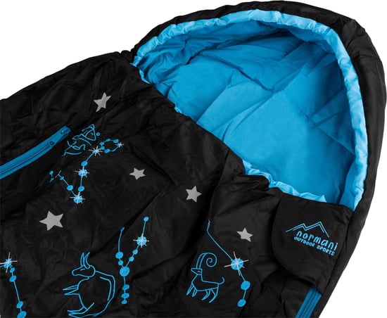 normani OUTDOOR SPORTS Saco de dormir para niños Lavensby - Image 5