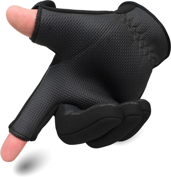 normani FISHING SPORTS Guantes de pesca de neopreno Angler - Image 4