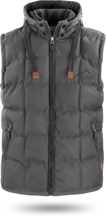 normani OUTDOOR SPORTS Chaleco acolchado de invierno para hombre Tropez - Image 1