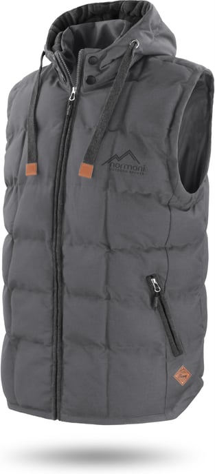 normani OUTDOOR SPORTS Chaleco acolchado de invierno para hombre Tropez - Image 2