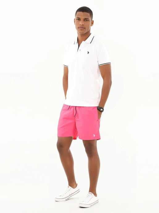 U.S. POLO ASSN. Pantalones cortos de baño masculinos 100% nylon - Image 5