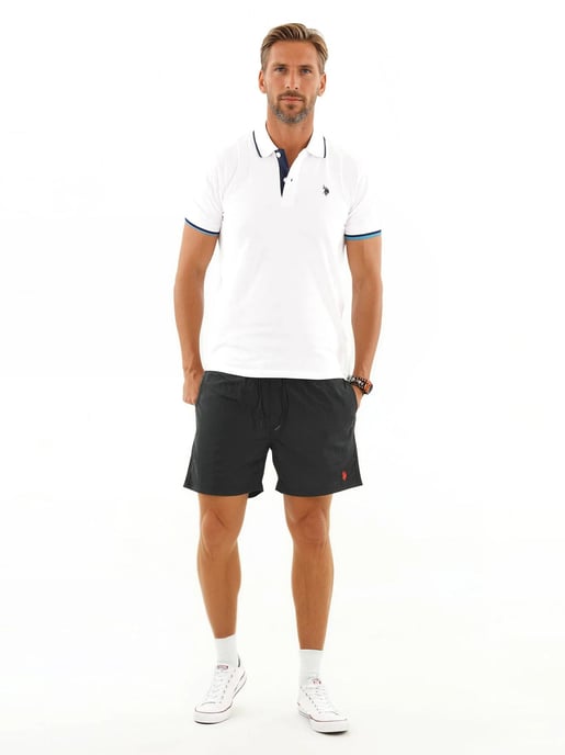 U.S. POLO ASSN. Pantalones cortos de baño masculinos 100% nylon - Image 4