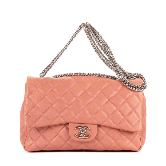 Chanel Classic Double Flap en Pink Cuero de ternero - Image 1