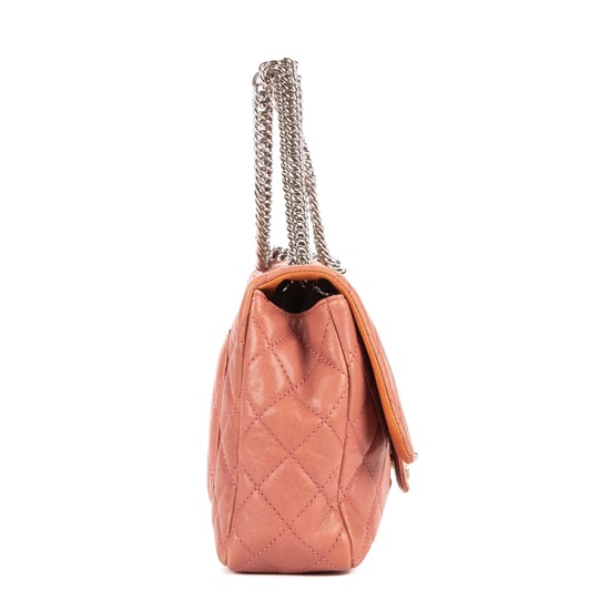 Chanel Classic Double Flap en Pink Cuero de ternero - Image 5