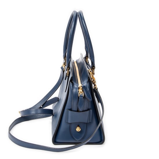 Prada Small Top Handle Crossbody en Marina Cuero de ternero - Image 4