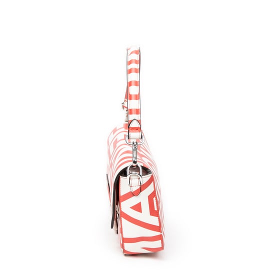 Fendi Baguette en Rojo/Blanco Cuero de ternero - Image 3