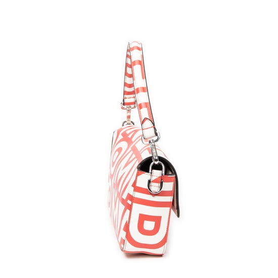 Fendi Baguette en Rojo/Blanco Cuero de ternero - Image 4