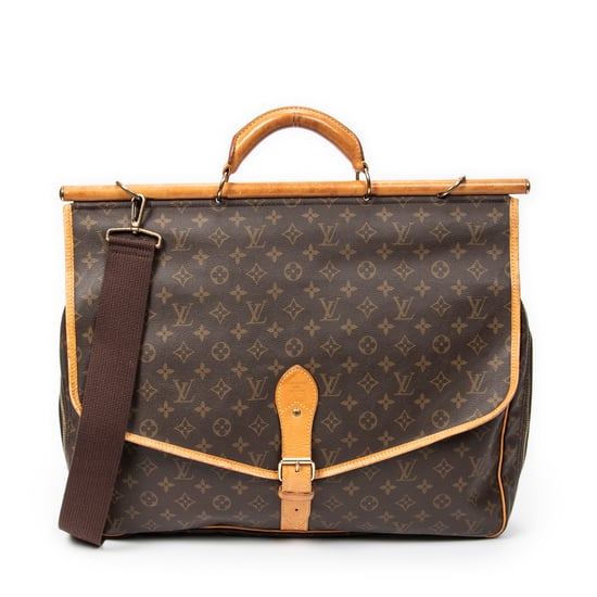 Louis Vuitton Sac Chasse en Brown Lienzo recubierto - Image 1