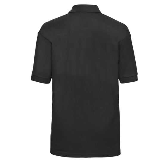 Russell Childrens/Kids Pique Polo Shirt (Black) - Image 2
