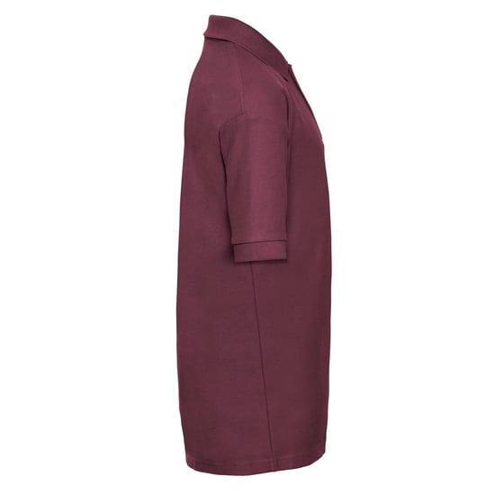 Russell Childrens/Kids Pique Polo Shirt (Burgundy) - Image 3