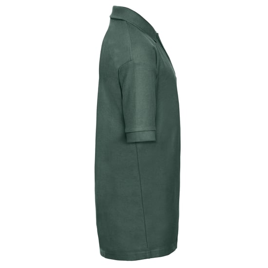 Russell Childrens/Kids Pique Polo Shirt (Bottle Green) - Image 3