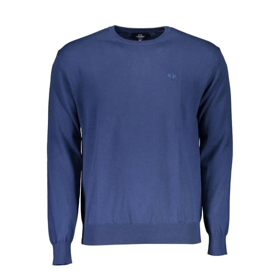 Suéter de algodón azul para hombre La Martina - Image 1
