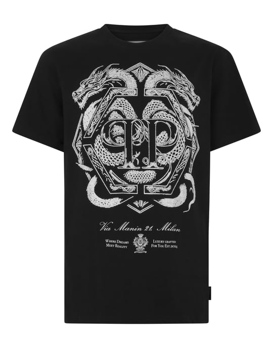 Round Neck T-Shirt Full Of Stones Dragon - Image 1
