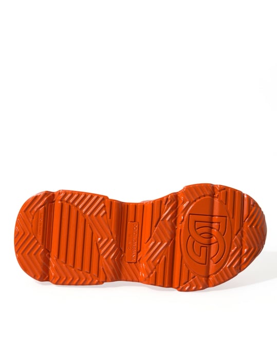 Zapatillas altas chunky multi-panel naranja de Dolce & Gabbana - Image 6