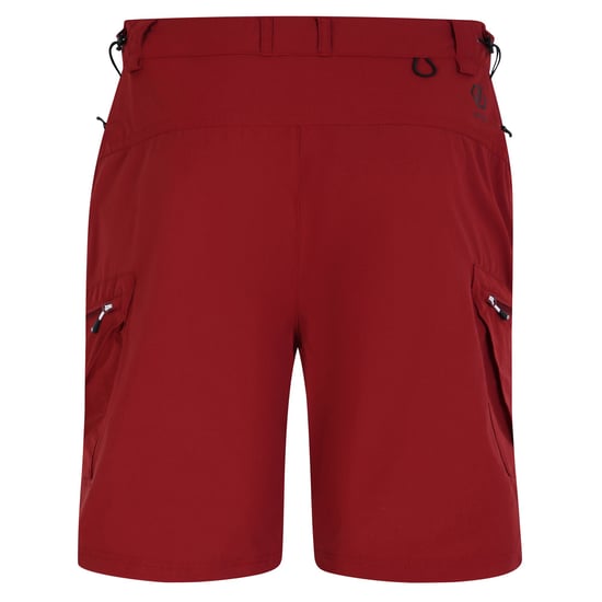 Dare 2B Mens Tuned In II Multi Pocket Walking Shorts (Syrah Red) - Image 2