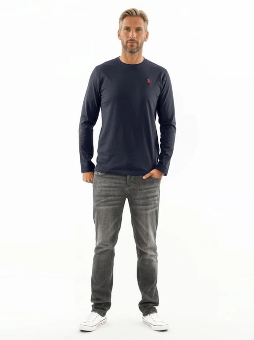 U.S. POLO ASSN. Camisa básica de manga larga 100% algodón - Image 3