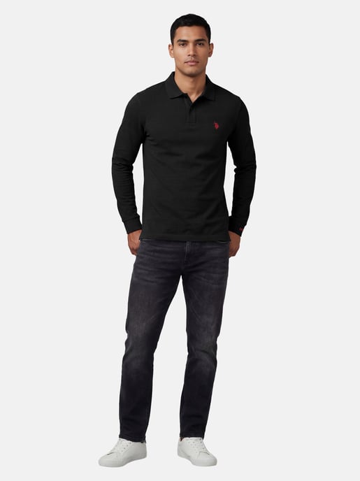 U.S. POLO ASSN Camisa de manga larga hecha de elastano de algodón - Image 4