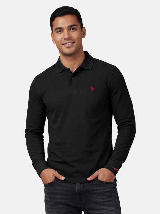 U.S. POLO ASSN Camisa de manga larga hecha de elastano de algodón - Image 5
