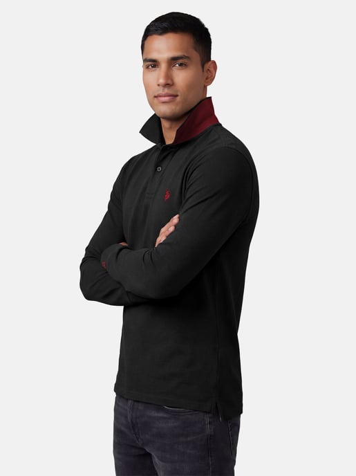 U.S. POLO ASSN Camisa de manga larga hecha de elastano de algodón - Image 6