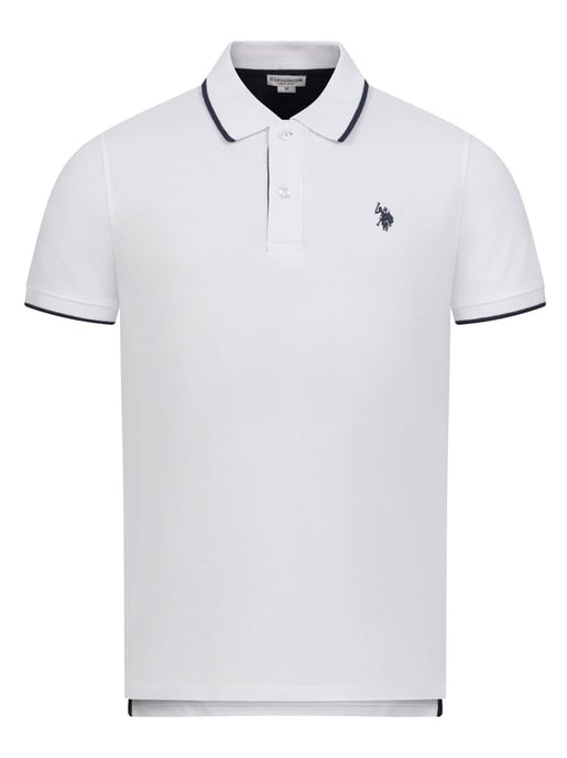 U.S. POLO ASSN. Camiseta Polo Clásica de Manga Corta de Algodón Elastano - Image 1