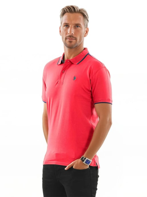 U.S. POLO ASSN. Camiseta Polo Clásica de Manga Corta de Algodón Elastano - Image 4