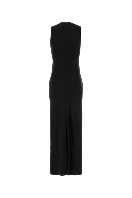 Vestido de Jersey Negro - Image 2