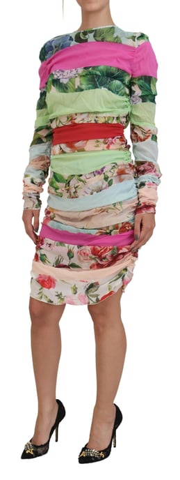 Vestido Mini Floral Multicolor - Image 2