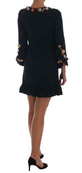 Vestido Mini Dolce Gabbana con Botones Decorativos - Image 3