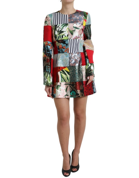 Vestido Mini Patchwork Multicolor - Image 1