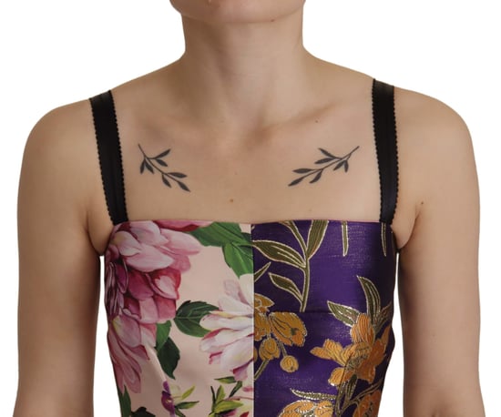 Vestido Aline Floral Multicolor - Image 4