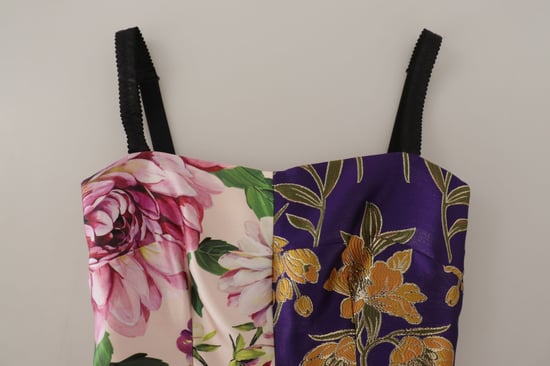 Vestido Aline Floral Multicolor - Image 5