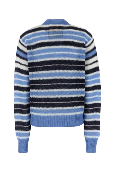 Cardigan de mezcla de mohair multicolor - Image 2