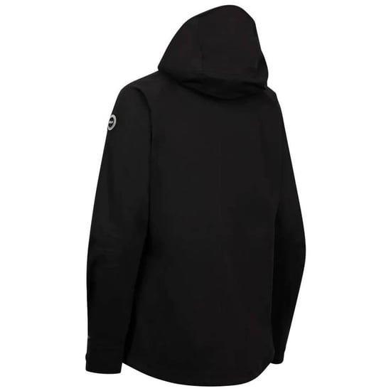 Womens/Ladies Justine DLX Waterproof Jacket (Black) - Image 2