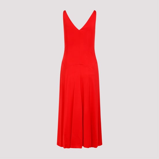Vestido midi en corte A sin mangas - Image 2