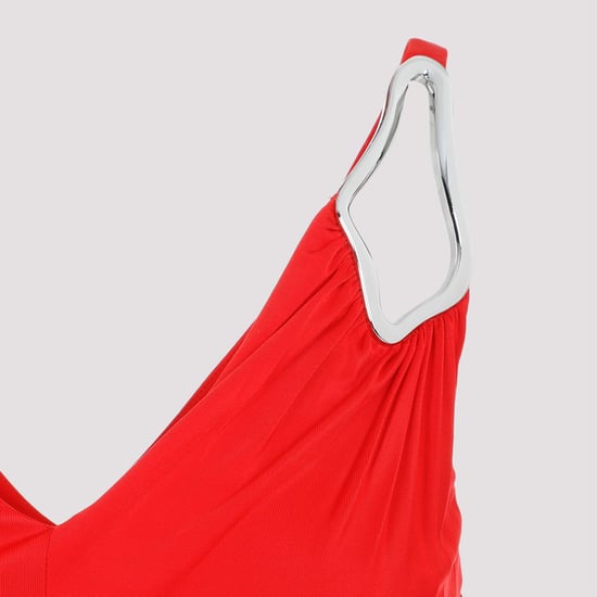 Vestido midi en corte A sin mangas - Image 4