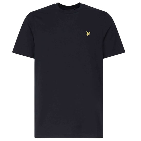 Camiseta azul marino oscuro con logo en el pecho de Lyle & Scott - Image 1