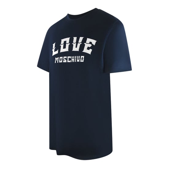 Camiseta Azul Marino Con El Logo Llamativo De Love Moschino - Image 3