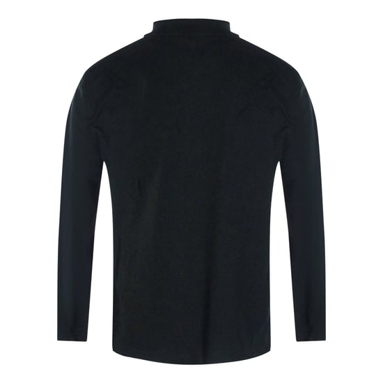Polo Negro De Manga Larga Con Logo De Corazón Pequeño De Love Moschino - Image 2