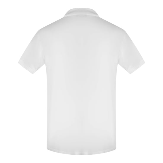 Polo Blanco Con Logo De Corazón De Love Moschino - Image 3