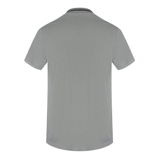 Polo Gris Con Logo De Caja De Love Moschino - Image 3