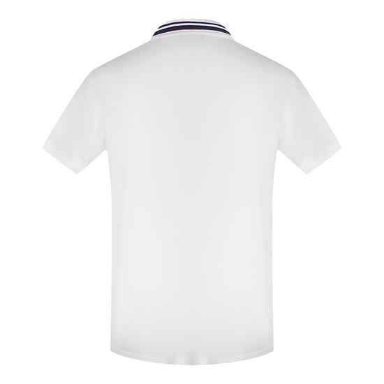 Polo Blanco Con Logo De Caja De Love Moschino - Image 2