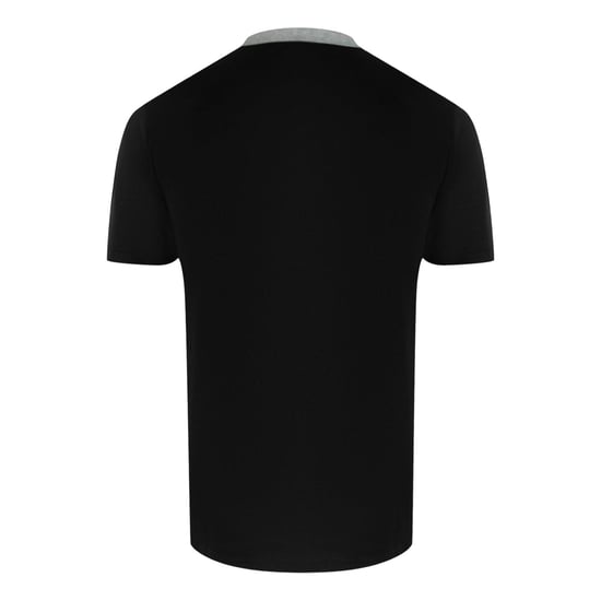 Camiseta Negra Con Estampado De Cachemira Y Logotipo De Love Moschino - Image 2