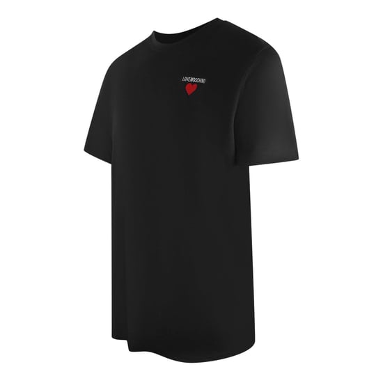 Camiseta Negra Con Logo De Corazón Pequeño De Love Moschino - Image 4