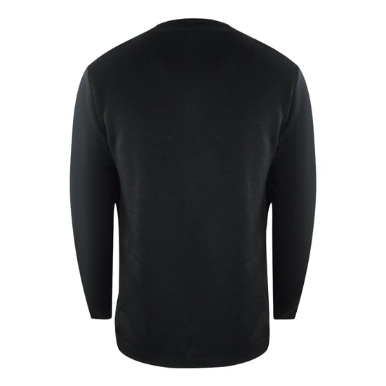 Suéter Negro Con Logo De Corazón De Love Moschino - Image 2