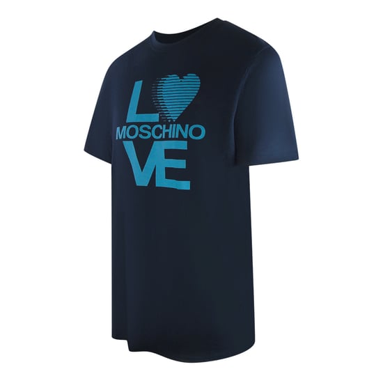 Camiseta Azul Marino Con El Logotipo De Love Moschino - Image 3